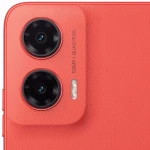 Telefon mobil Motorola Moto g35, Dual SIM, 128GB, 4GB RAM, 5G, Guava Red