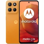 Telefon mobil Motorola moto g15, Dual SIM, 128GB, 4GB RAM, Sunrise Orange