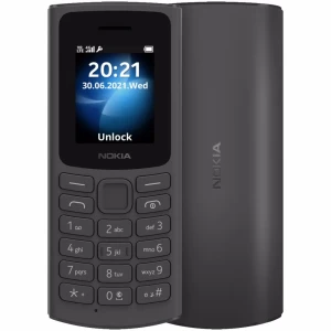 Telefon mobil Nokia 105, Dual SIM, 4G, Black