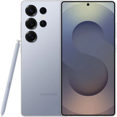 Telefon mobil Samsung Galaxy S25 Ultra, Dual SIM, 12GB RAM, 256GB, 5G, Titanium SilverBlue