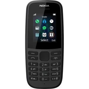 Telefon mobil Nokia 105 (2019), Dual SIM, Black